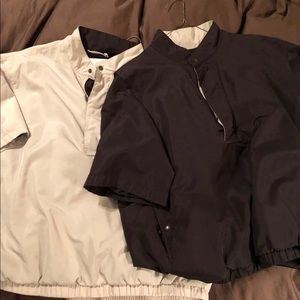 2 Dryjoys by Footjoy rain tops for golf